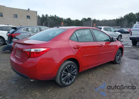 2014 Toyota Corolla S Plus from USA, damaged, VIN 2T1BURHE0EC223606
